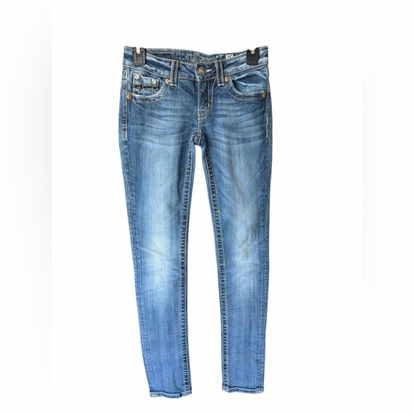 Miss Me Denim - MISS ME Y2K Mid Rise Skinny Jeans Style JD103752 size 25